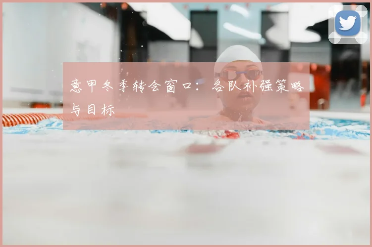 意甲冬季转会窗口：各队补强策略与目标